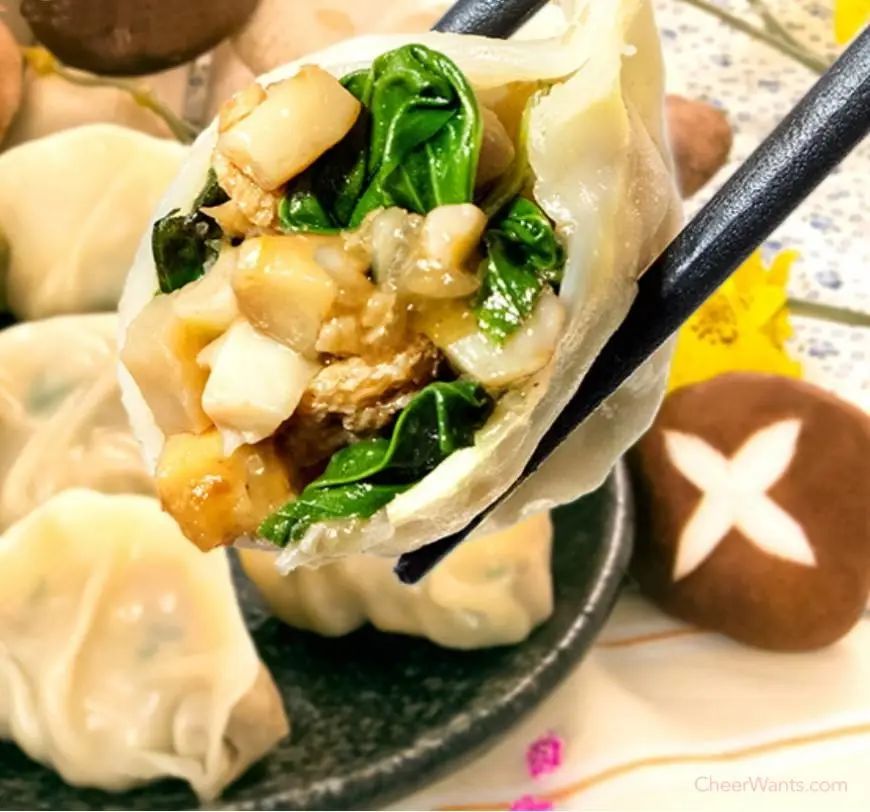 小油菜饺子_饺子皮攻略_素饺子馅做法大全