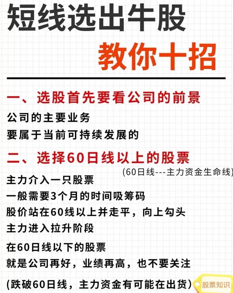 普通人炒股指南：先学知识策略，再科学选股，如何选优质股？
