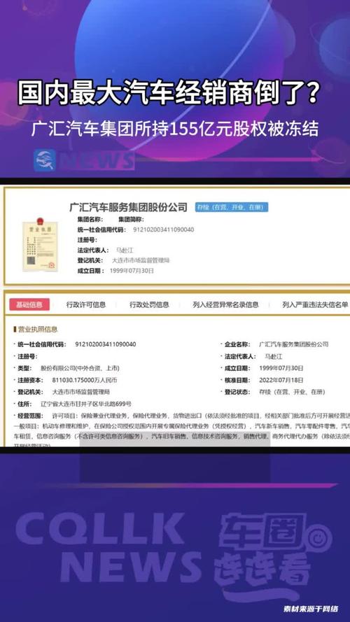 广汇汽车股票_广汇汽车终止上市原因分析_广汇汽车股权冻结155亿人民币