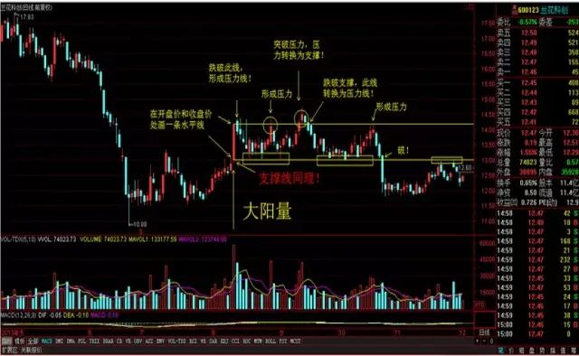 什么叫股票的支撑压力线_怎样看股票压力线和支撑线_股票k线支撑跟压力怎么看