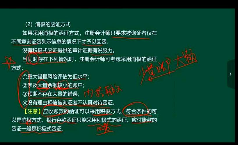 审计证据函证方式选择被询证者适当性_消极式函证_注册会计师审计证据积极式函证消极式函证